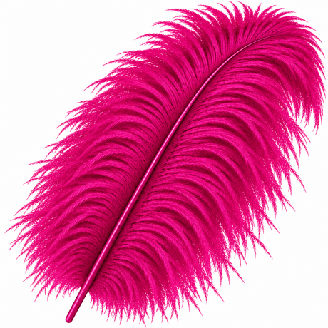 22-24 Inch Ostrich Feathers | 12 Pieces