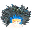 Feather Headdress with Removable Mask 1 Piece FeatherParadise.com