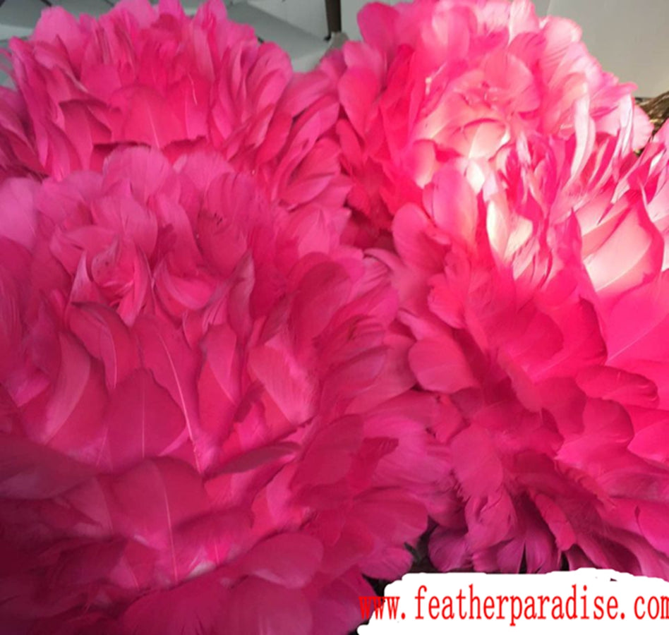 14 Inch Decorative Goose Feather Ball – Event Decor | 1 Piece FeatherParadise.com