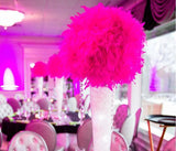 12 Inch Feather Pom Pom Kissing Ball – Wedding & Event Decor | 1 Piece