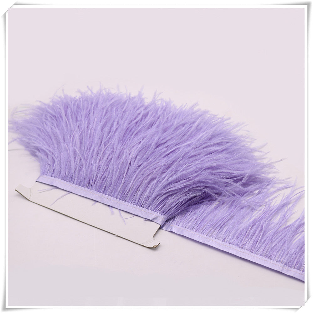 10 Yard 4-6 Inches Ostrich Feather Fringe