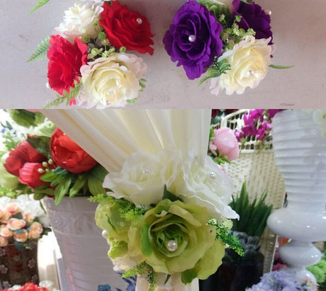 Floral Curtain Tieback