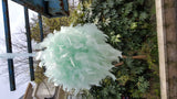 12 Inch Feather Pom Pom Kissing Ball – Wedding & Event Decor | 1 Piece