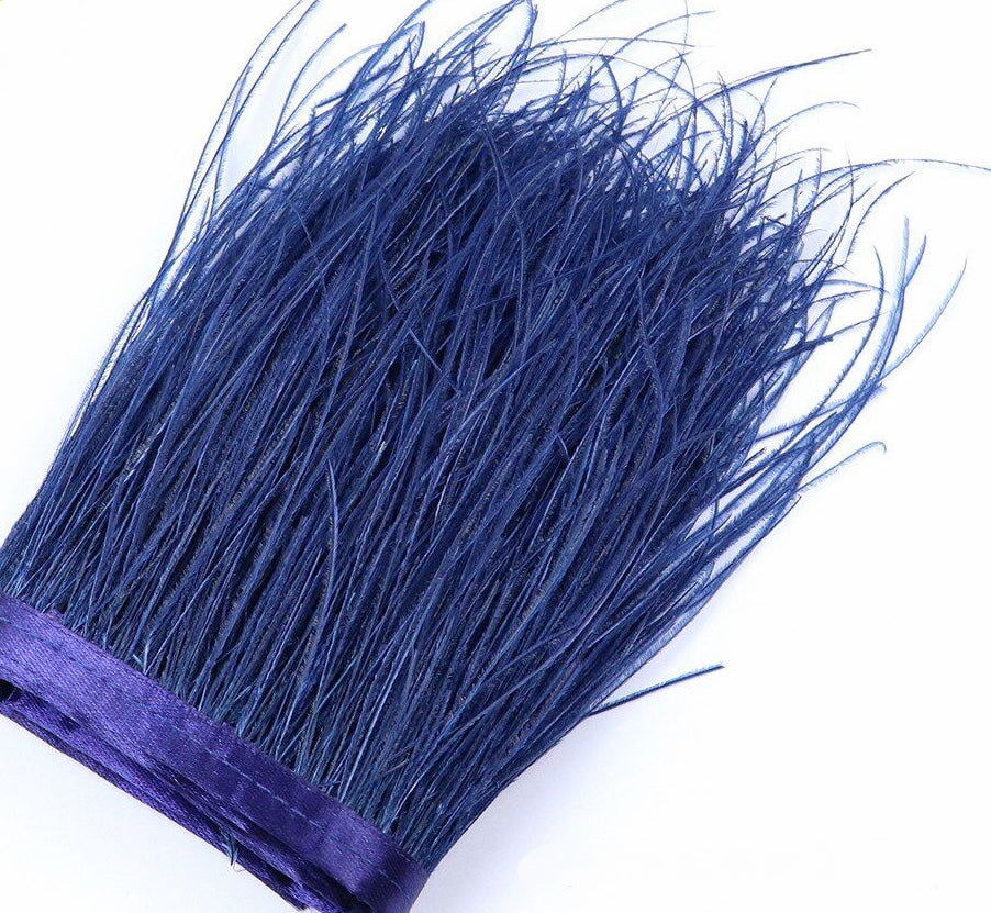 10 Yard 4-6 Inches Ostrich Feather Fringe