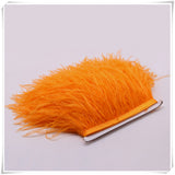 10 Yard 4-6 Inches Ostrich Feather Fringe