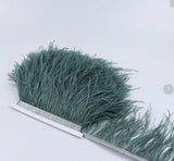 10 Yard 4-6 Inches Ostrich Feather Fringe