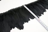 Parried Goose Feather Fringe for Sewing & Crafts | 2 Yards