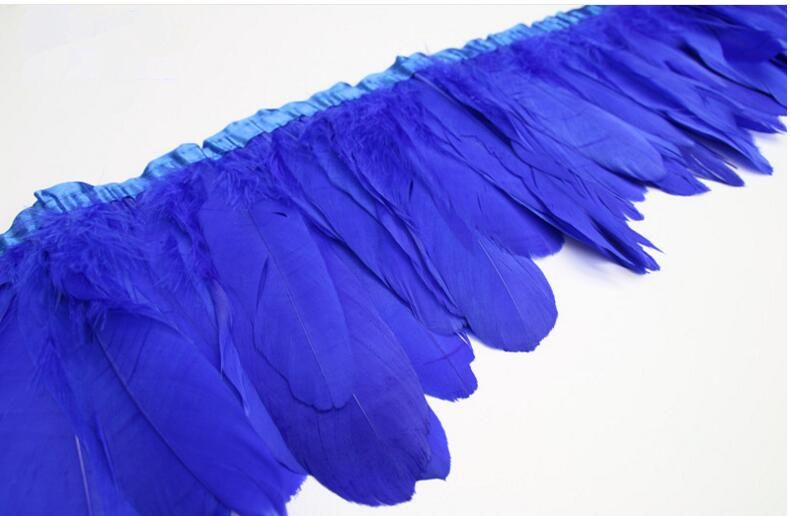 Parried Goose Feather Fringe for Sewing & Crafts | 2 Yards