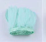 Parried Goose Feather Fringe for Sewing & Crafts | 2 Yards