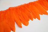 Parried Goose Feather Fringe for Sewing & Crafts | 2 Yards