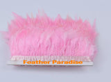 Rooster Saddle Feather Fringe | 10 Yard