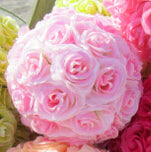 6 Inch Rose Pomander Ball – Wedding & Event Decor | 1 Piece