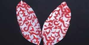 Printed Feathers for Earrings, Crafts & DIY | 2 Pieces