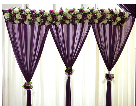Floral Curtain Tieback