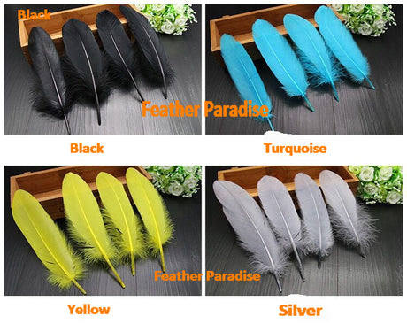 20 Pieces Goose Pallet Feathers FeatherParadise.com