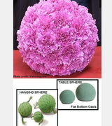 Premium Floral Foam Sphere Foam Ball 3-1/2 inch for Fresh Dry Flowers 1 Piece