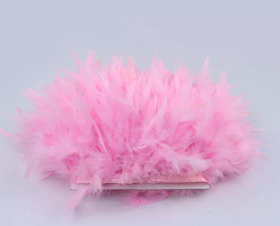 Chandelle Feather Fringe | 10 Yard