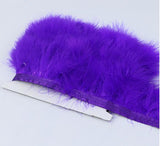 Marabou Feather Fringe | 10 Yard
