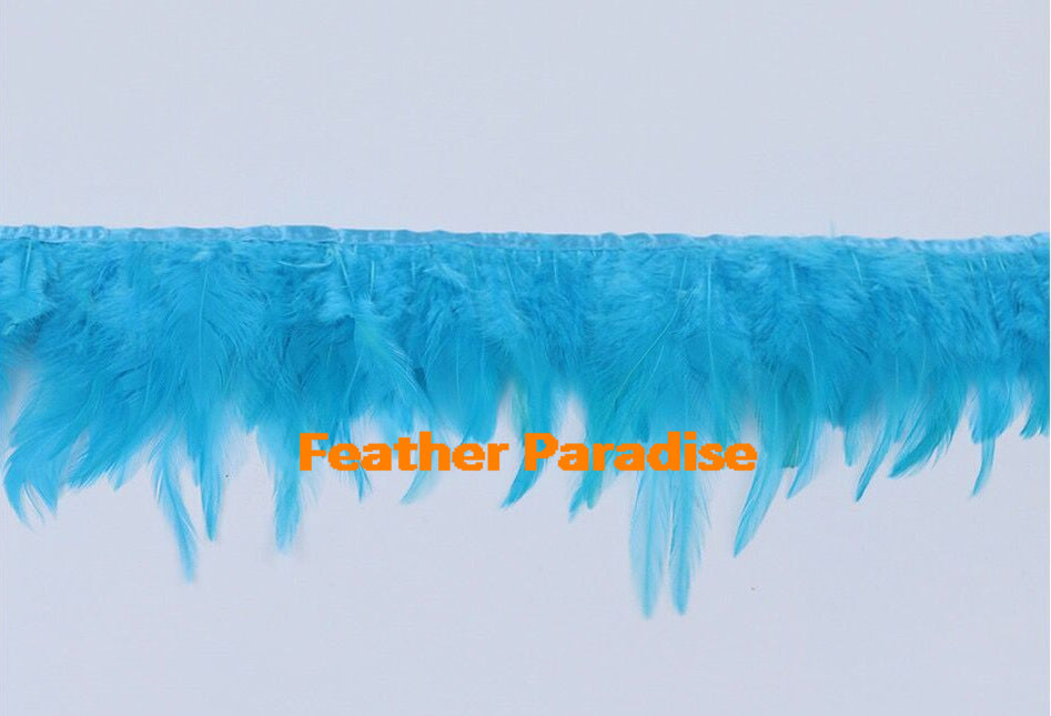 Rooster Saddle Feather Fringe | 10 Yard