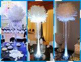 14 Inch Decorative Goose Feather Ball – Event Decor | 1 Piece FeatherParadise.com