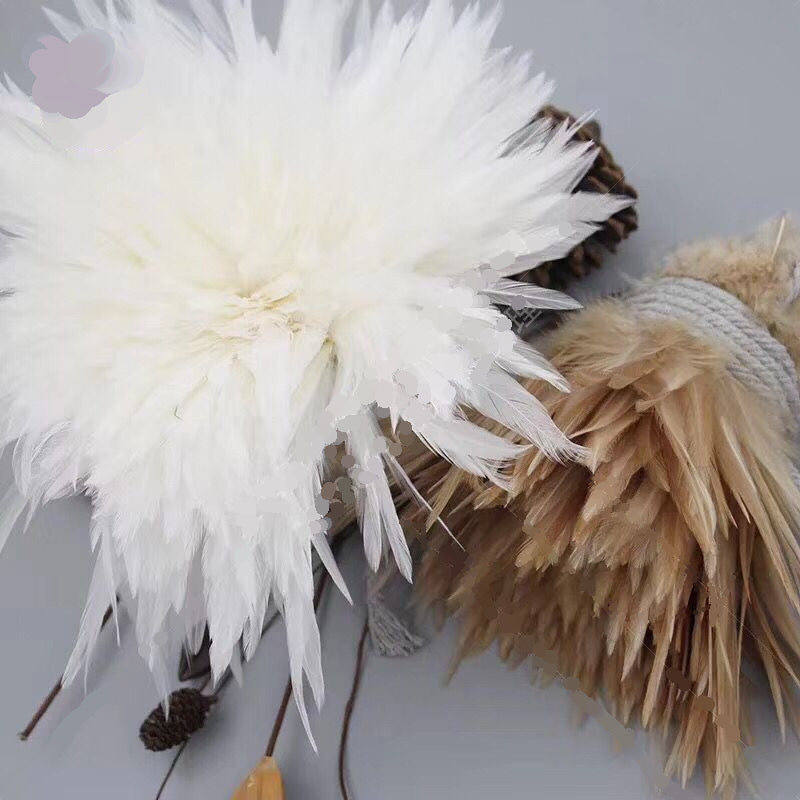 800 Pieces Rooster Saddles Feathers Fishing Fly Feathers