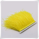 10 Yard 4-6 Inches Ostrich Feather Fringe
